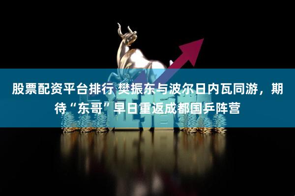 股票配资平台排行 樊振东与波尔日内瓦同游，期待“东哥”早日重返成都国乒阵营