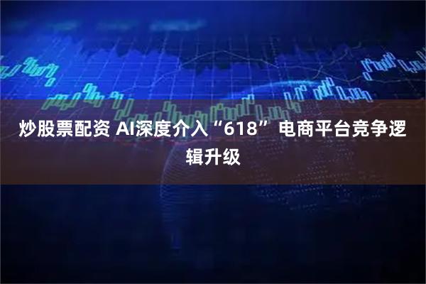 炒股票配资 AI深度介入“618” 电商平台竞争逻辑升级